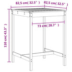 Decorative 3 Piece Garden Bar Set Outdoor Retreat Outdoor Living