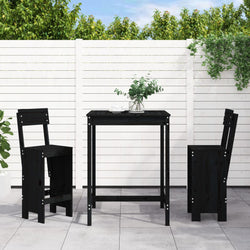 Decorative 3 Piece Garden Bar Set Outdoor Retreat Outdoor Living 