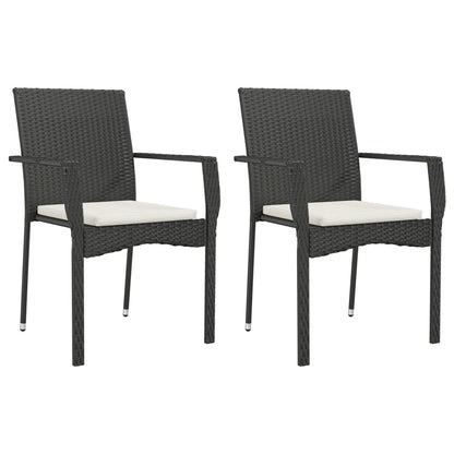 Space Saving 3 Piece Garden Dining Set Relaxing Seating Summer 