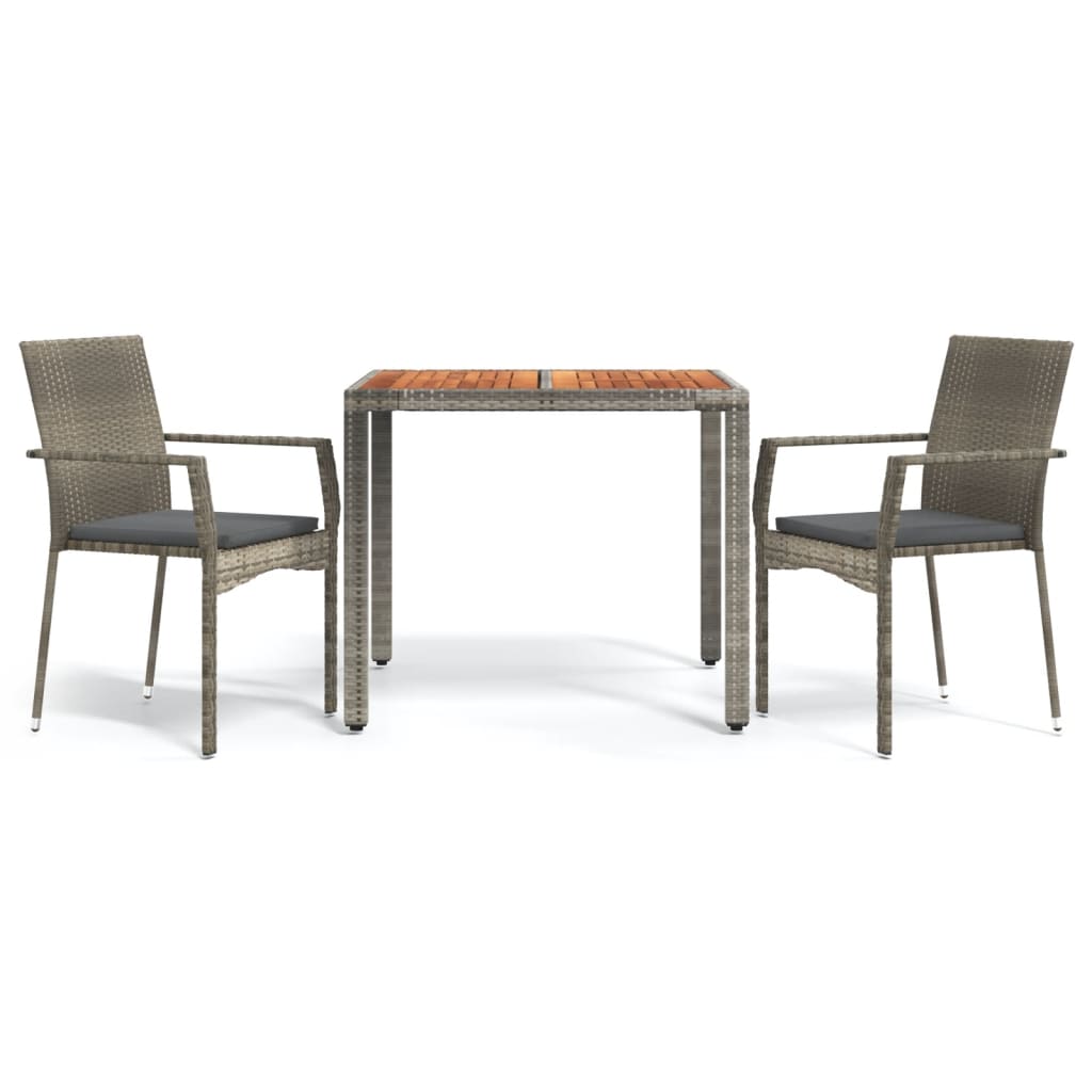 Decorative 3 Piece Garden Dining Set Home Decor Accent Patio Relax 