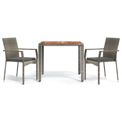Decorative 3 Piece Garden Dining Set Home Decor Accent Patio Relax 