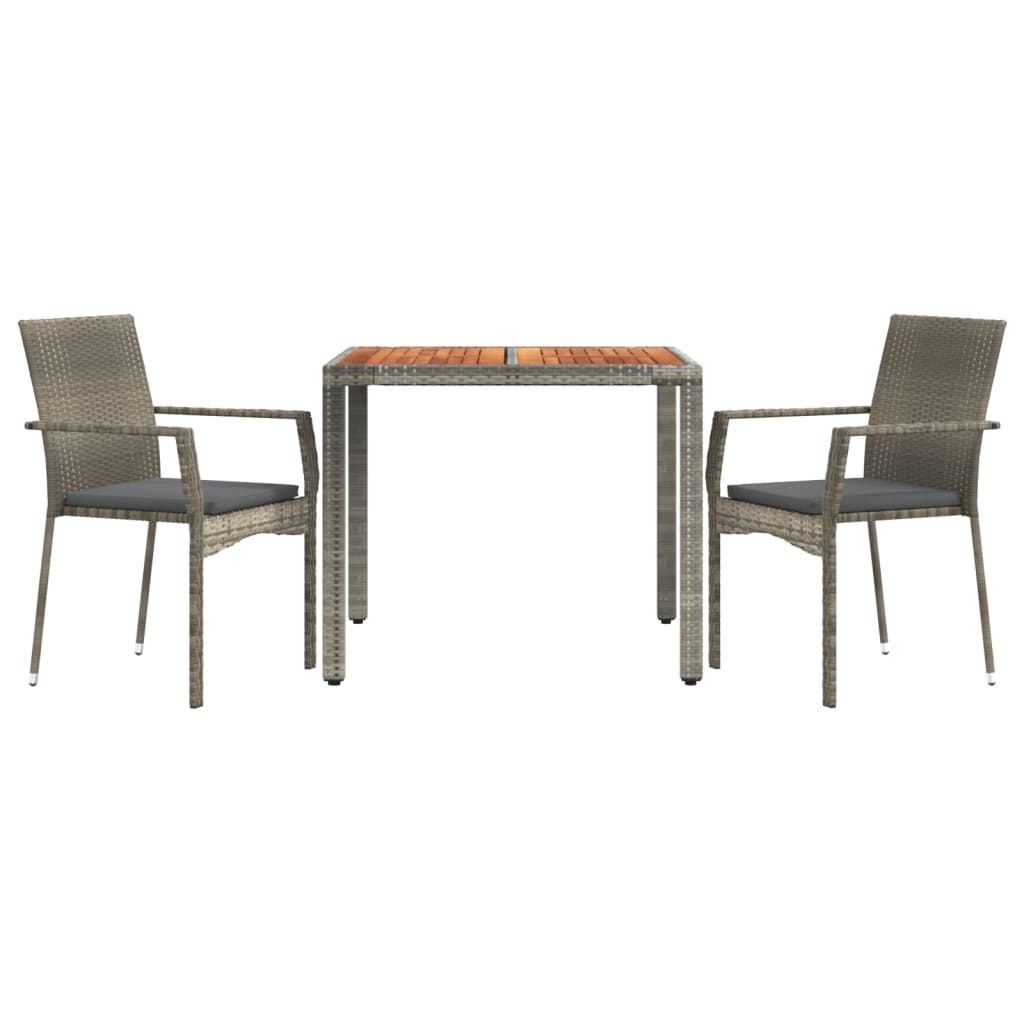 Decorative 3 Piece Garden Dining Set Home Decor Accent Patio Relax 