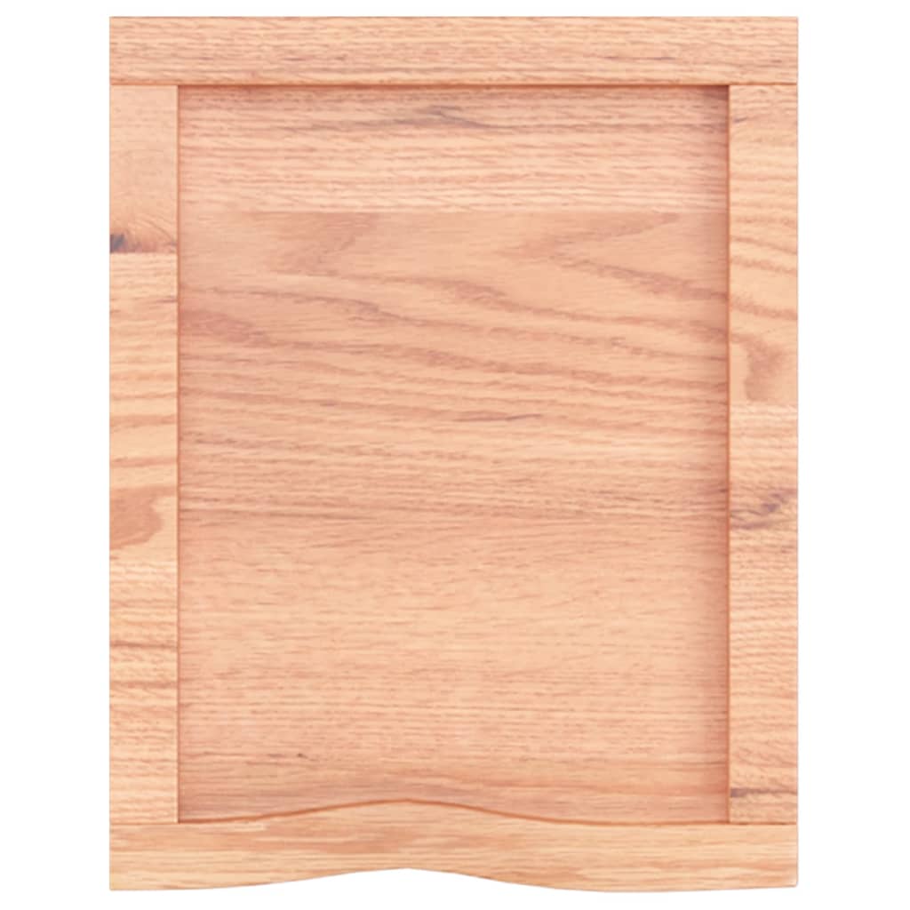 Bathroom Countertop Dark Grey-Treated Solid Wood