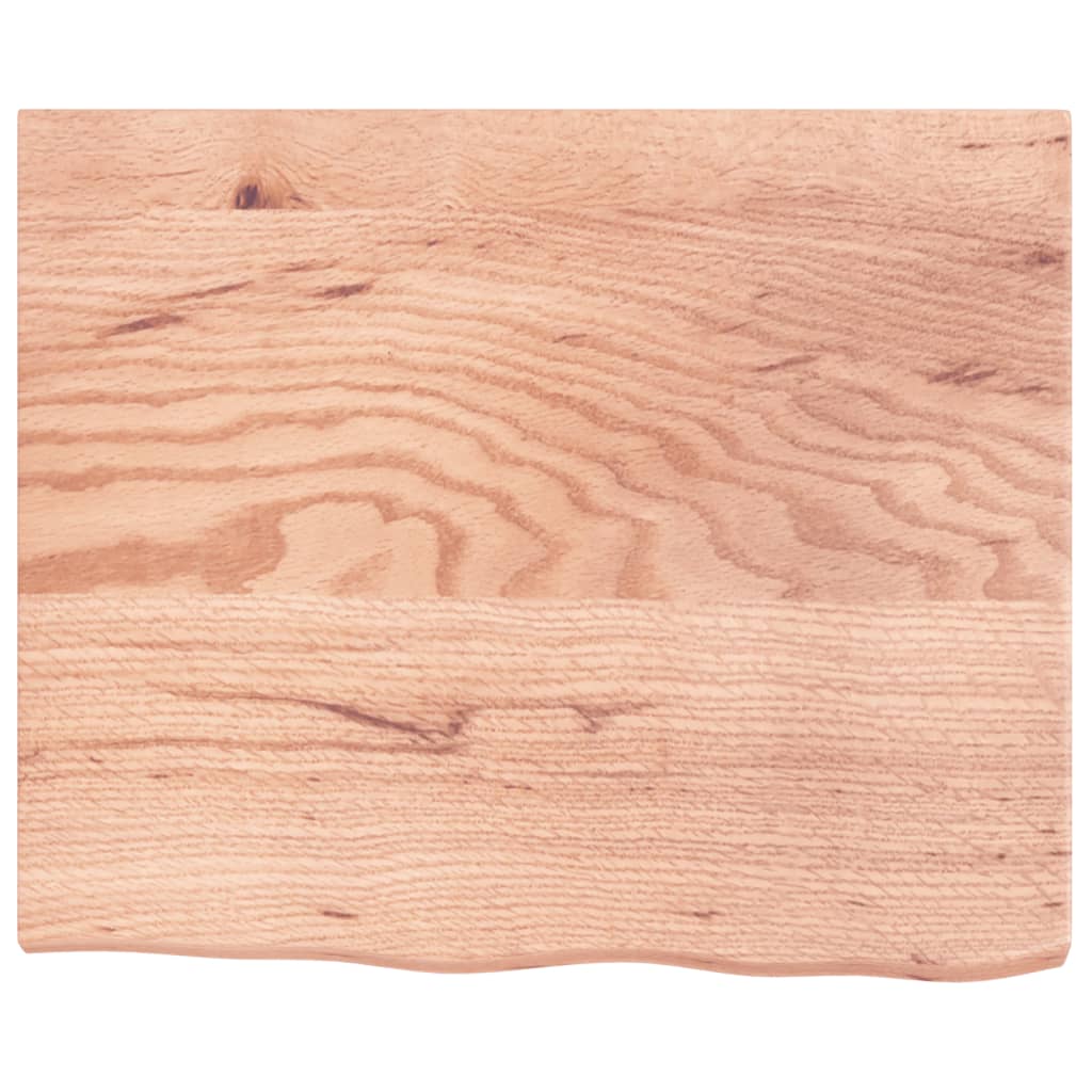 Bathroom Countertop Dark Grey-Treated Solid Wood