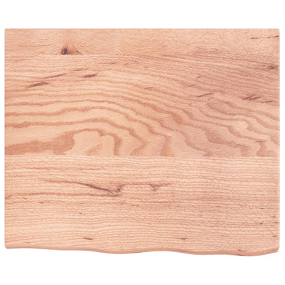 Bathroom Countertop Dark Grey-Treated Solid Wood