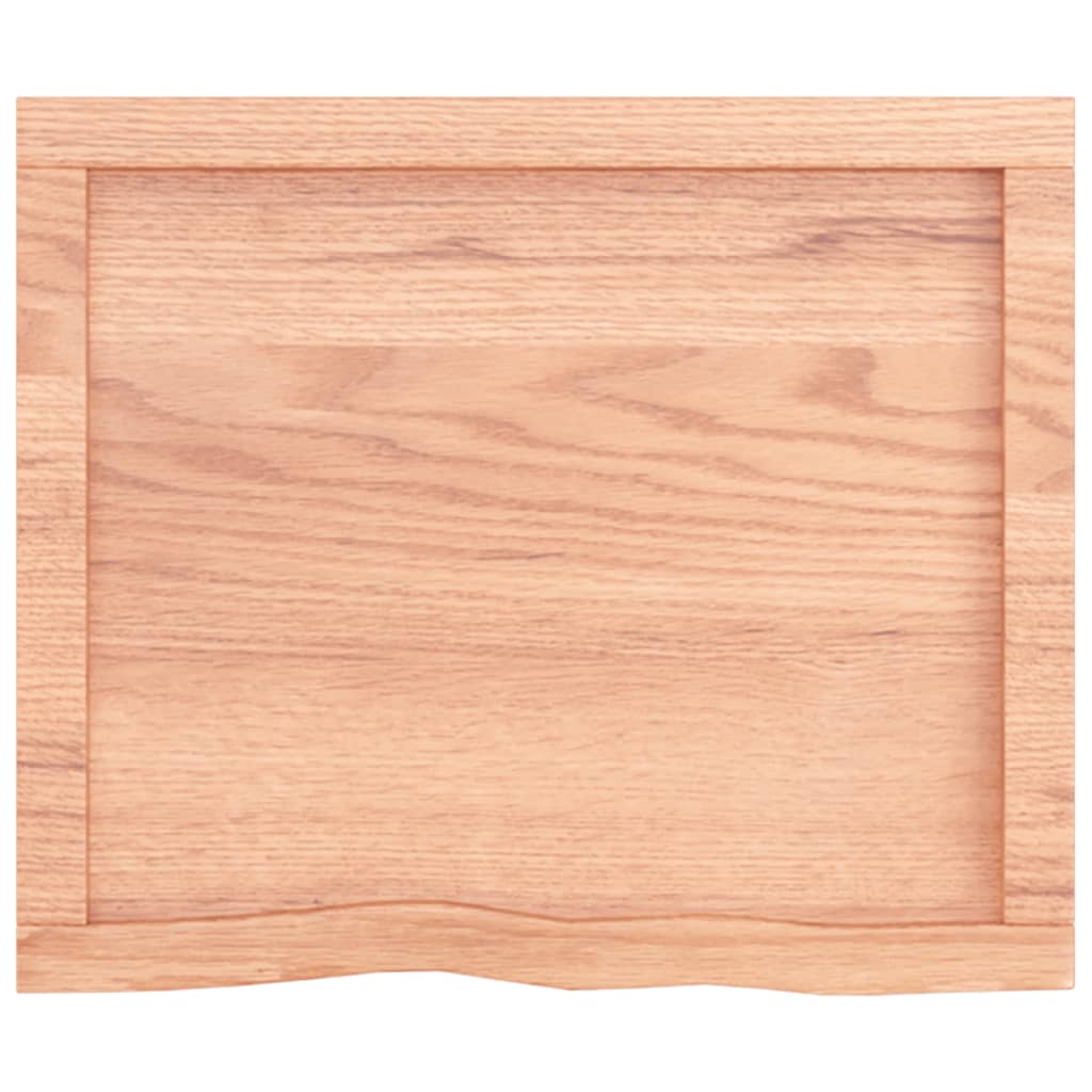 Bathroom Countertop Dark Grey-Treated Solid Wood