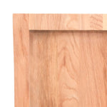 Bathroom Countertop Dark Grey-Treated Solid Wood