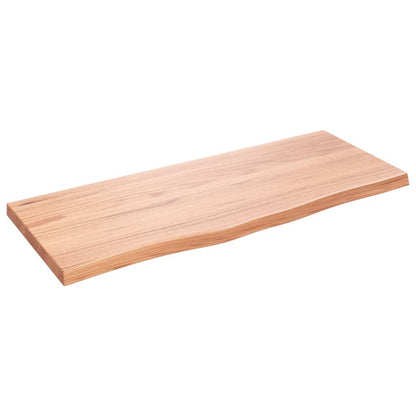Bathroom Countertop Dark Grey-Treated Solid Wood