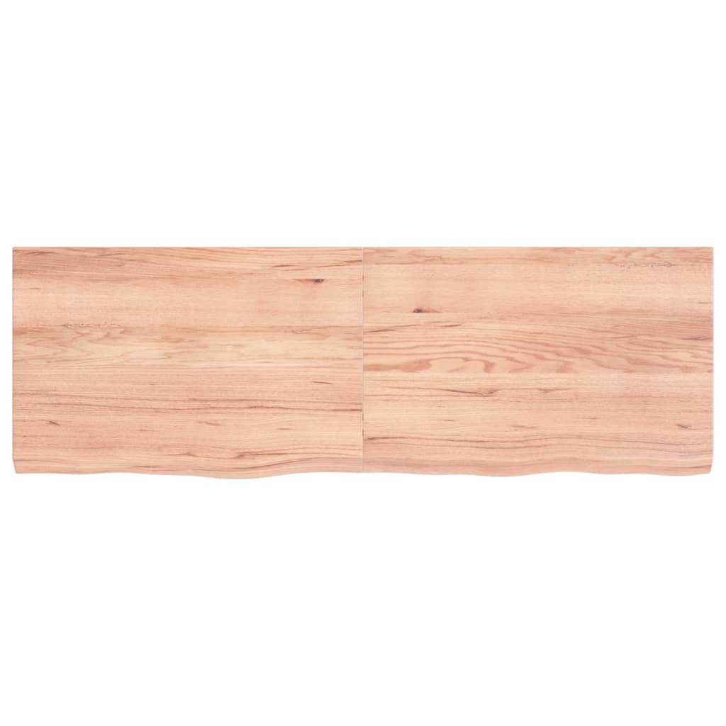 Bathroom Countertop Dark Grey-Treated Solid Wood