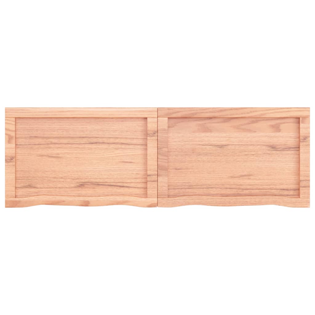 Bathroom Countertop Dark Grey-Treated Solid Wood