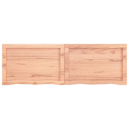 Bathroom Countertop Dark Grey-Treated Solid Wood