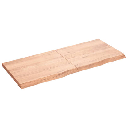 Bathroom Countertop Dark Grey-Treated Solid Wood