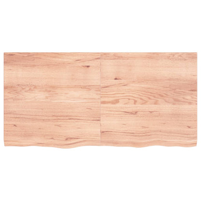 Bathroom Countertop Dark Grey-Treated Solid Wood
