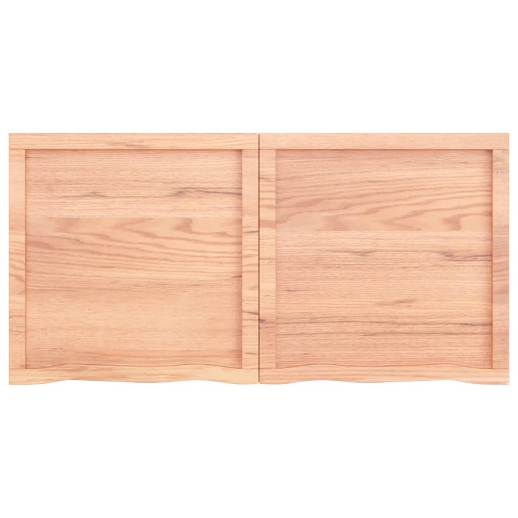 Bathroom Countertop Dark Grey-Treated Solid Wood
