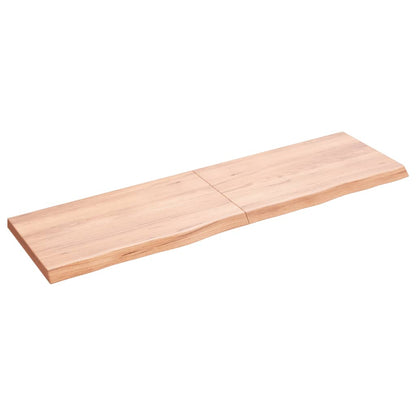 Bathroom Countertop Dark Grey-Treated Solid Wood