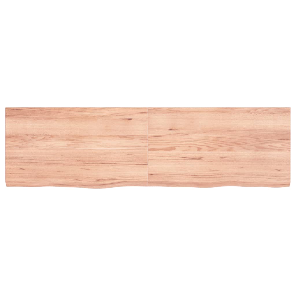 Bathroom Countertop Dark Grey-Treated Solid Wood