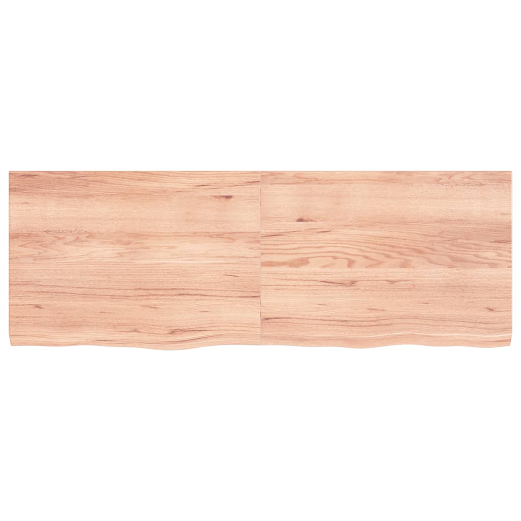 Bathroom Countertop Dark Grey-Treated Solid Wood