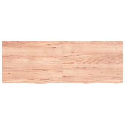 Bathroom Countertop Dark Grey-Treated Solid Wood
