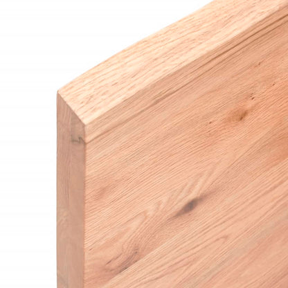 Bathroom Countertop Dark Grey-Treated Solid Wood