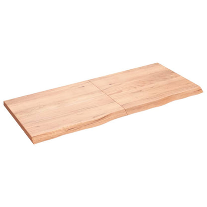 Bathroom Countertop Dark Grey-Treated Solid Wood