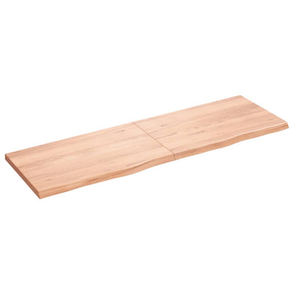 Bathroom Countertop Dark Grey-Treated Solid Wood