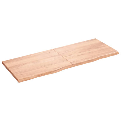 Bathroom Countertop Dark Grey-Treated Solid Wood