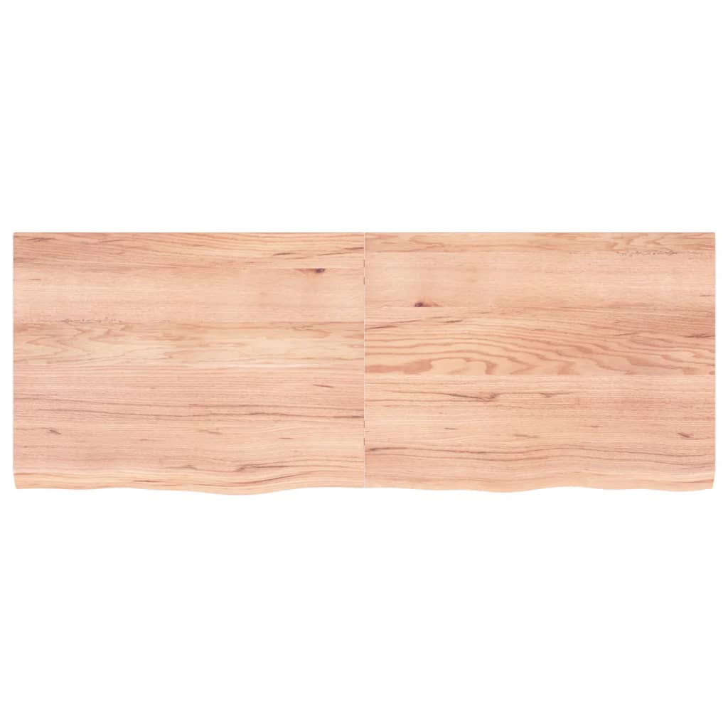 Bathroom Countertop Dark Grey-Treated Solid Wood