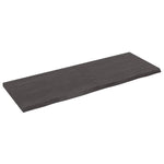 Dark Grey Treated Solid Wood Table Top
