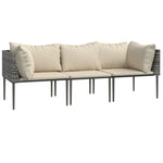 Comfortable 3 Piece Garden Lounge Set Garden Gathering Essentials