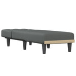 Chaise Longue Dark Grey Fabric