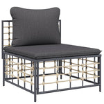Decorative 3 Piece Garden Lounge Set Home Decor Accent Outdoor Living