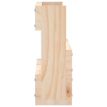 Wall Mounted Pine Shoe Rack Set 2pc | HomeAndLiving