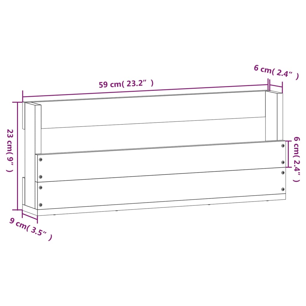 Wall Mounted Pine Shoe Rack Set 2pc | HomeAndLiving