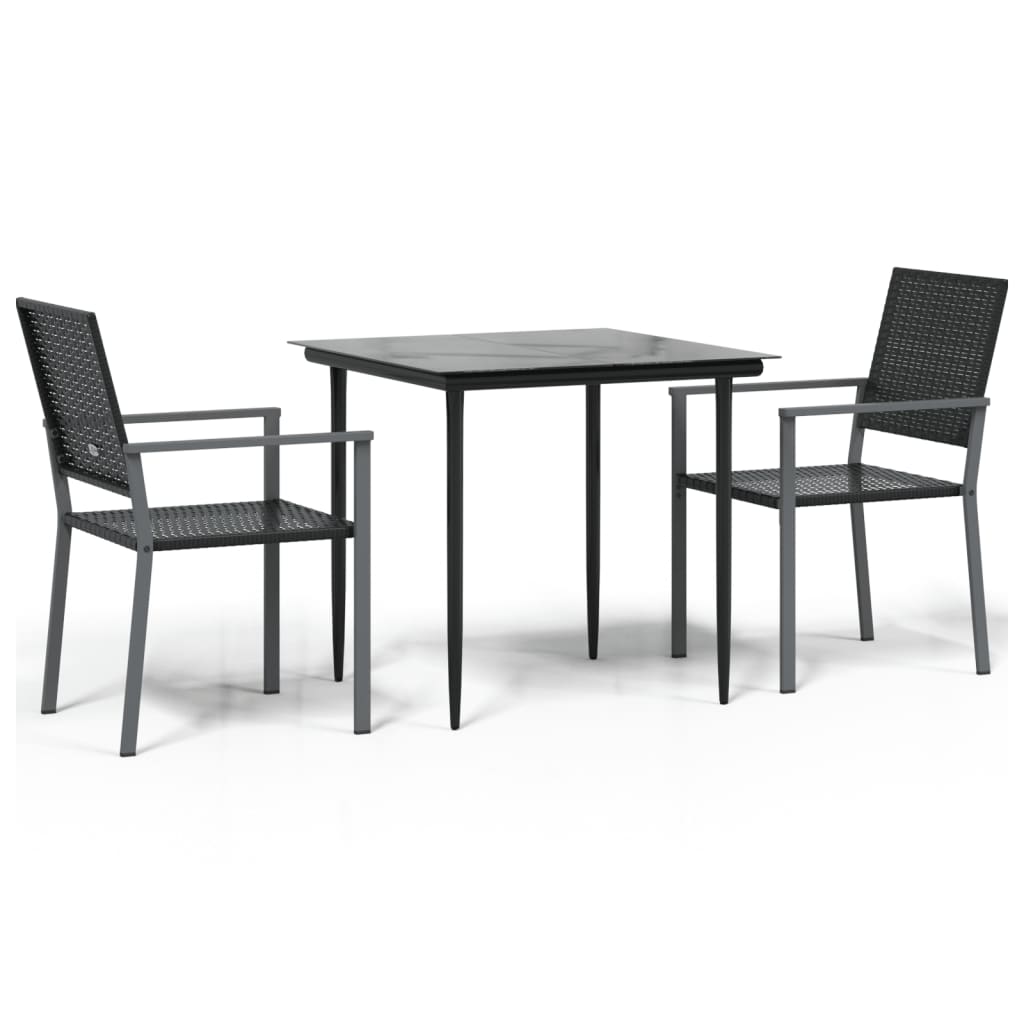 Versatile 3 Piece Garden Dining Set Daily Living Essential Summer 