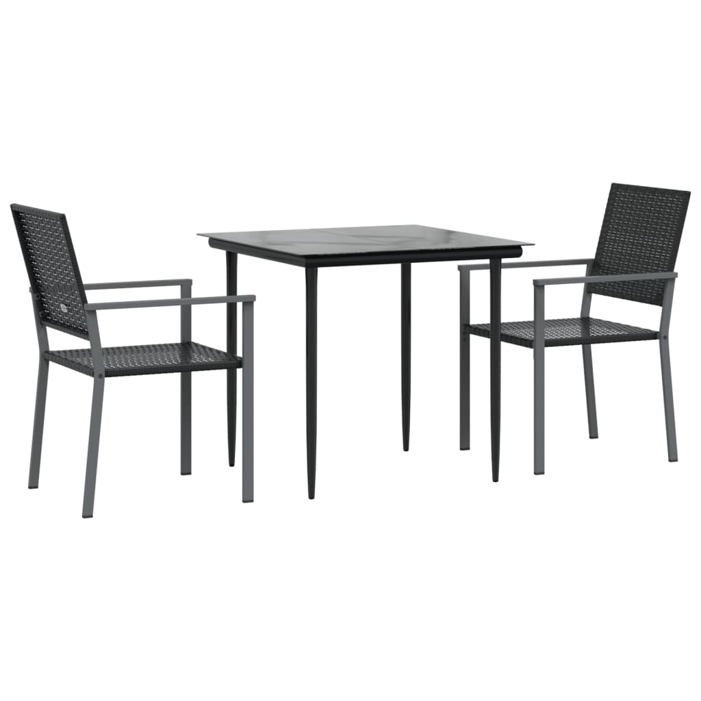 Versatile 3 Piece Garden Dining Set Daily Living Essential Summer 