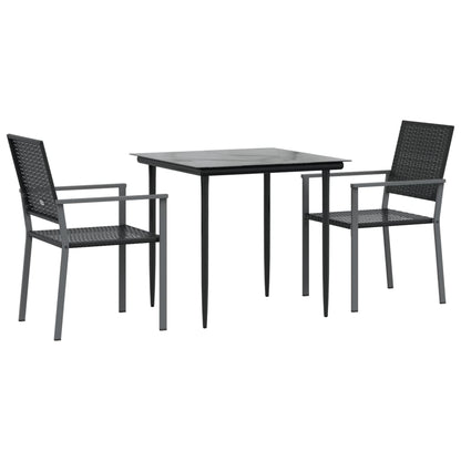 Versatile 3 Piece Garden Dining Set Daily Living Essential Summer 