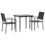 Versatile 3 Piece Garden Dining Set Daily Living Essential Summer