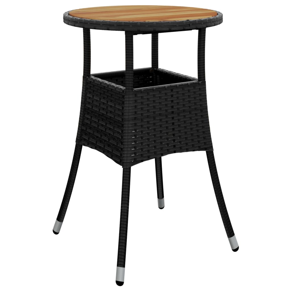 Contemporary 3 Piece Garden Bistro Set Lounge Area Patio Relax 