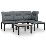 Versatile 5 Piece Garden Lounge Set Home Decor Accent Modern Living