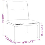 Minimalist 4 Piece Garden Lounge Set Daily Living Essential Essentials