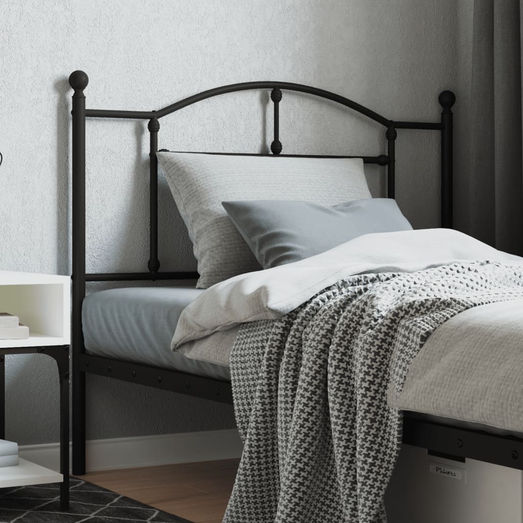 Metal Headboard-Black