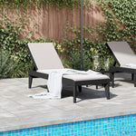 Sun Lounger Anthracite PP
