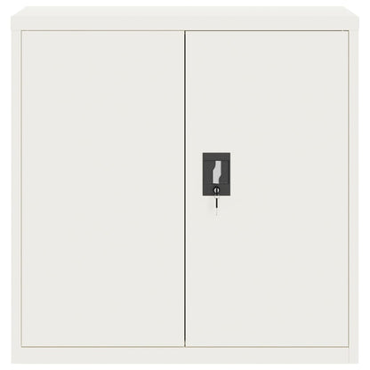 File Cabinet White Steel