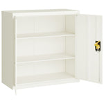 File Cabinet White Steel