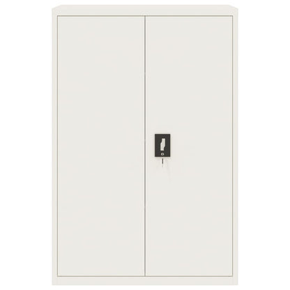 Modern File Cabinet White Steel