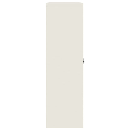 Modern File Cabinet White Steel