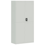 File Cabinet Light Grey Steel