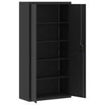 File Cabinet Black Steel