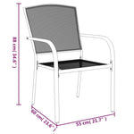 Decorative 3 Piece Garden Dining Set Outdoor Retreat Patio Relax