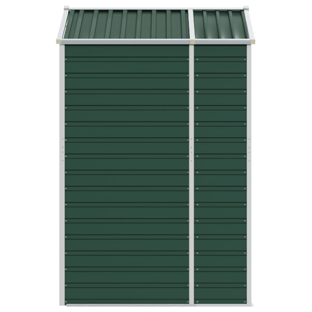 Light Grey Galvanised Steel Garden Shed for Stylish and Durable